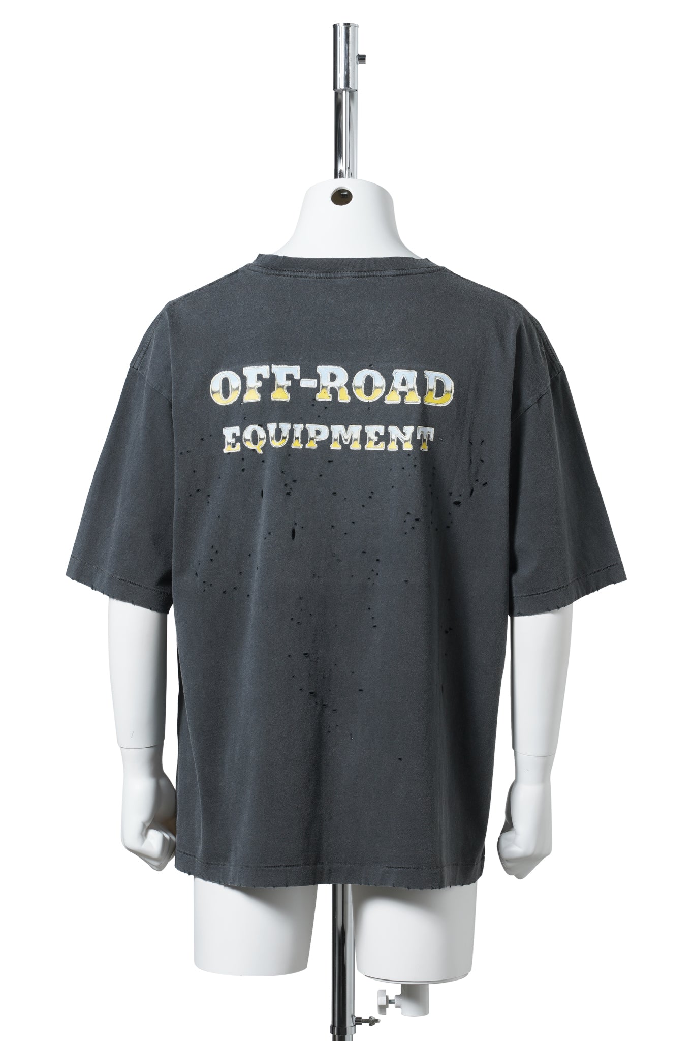 MOTHTECH T-SHIRT / AGEDBLACK