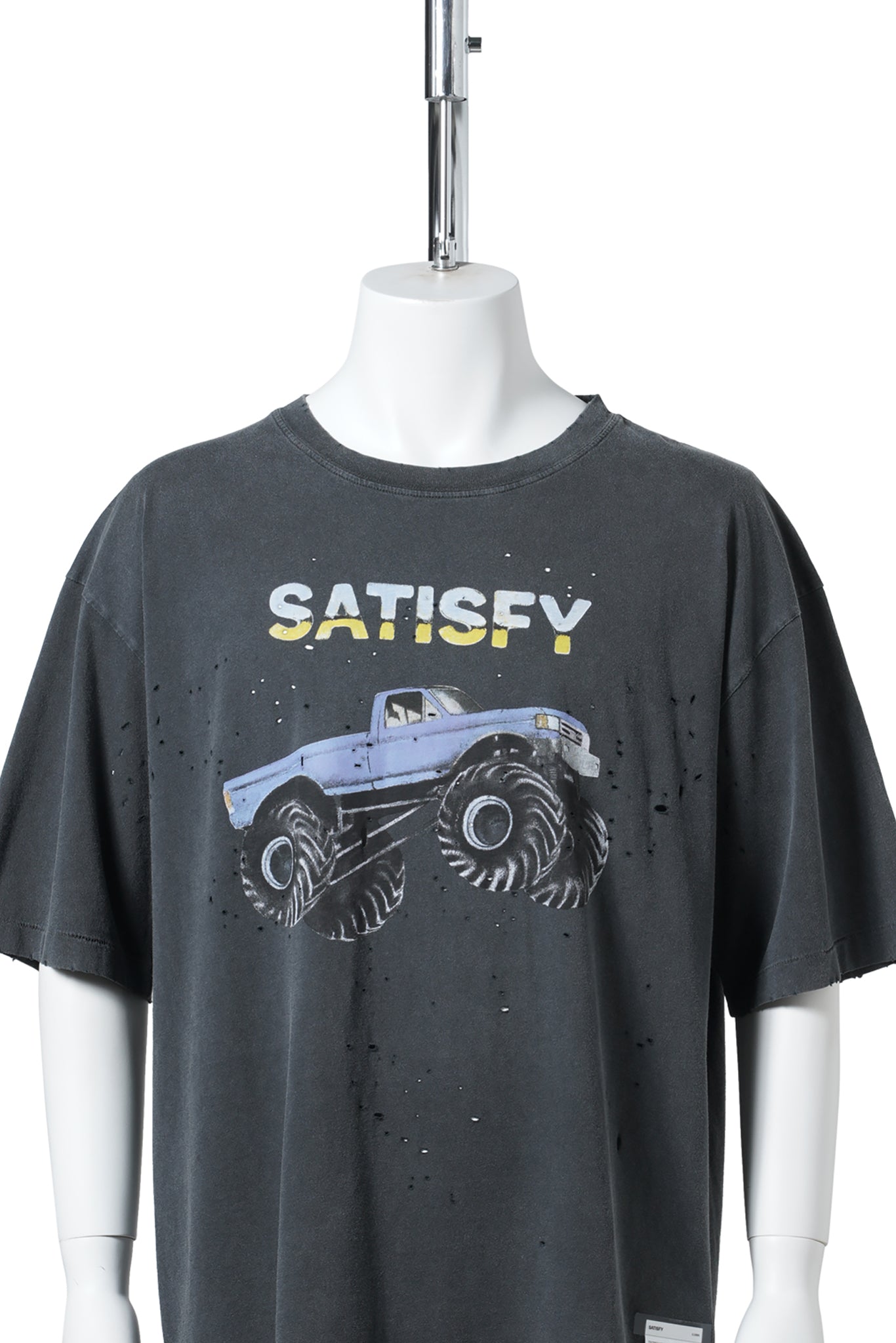 MOTHTECH T-SHIRT / AGEDBLACK