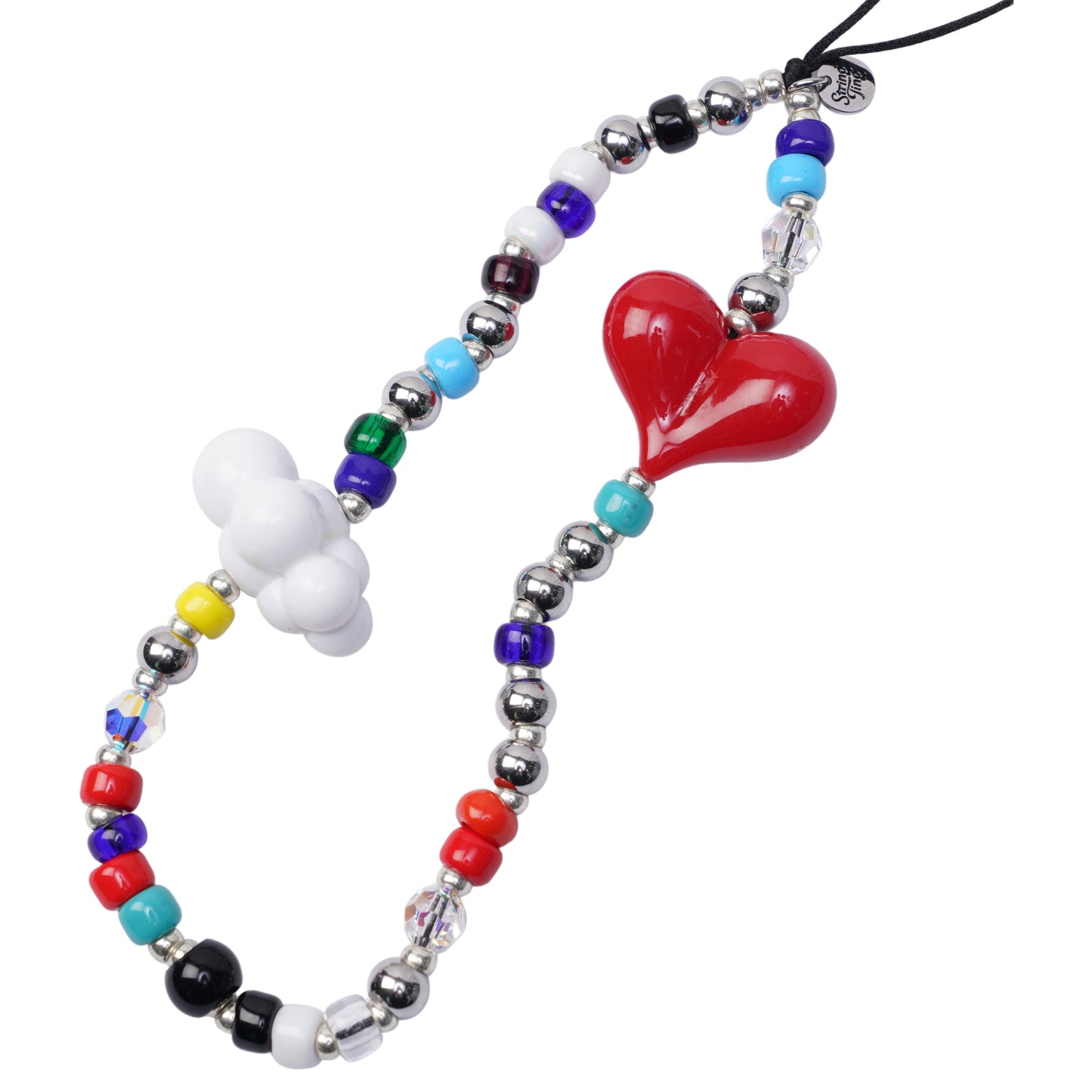 LOVE IN THE CLOUDS WRISTLET PHONE STRAP