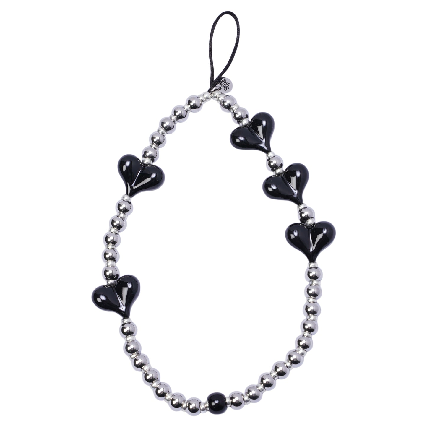 STEEL MY HEART MIDNIGHT WRISTLET PHONE STR