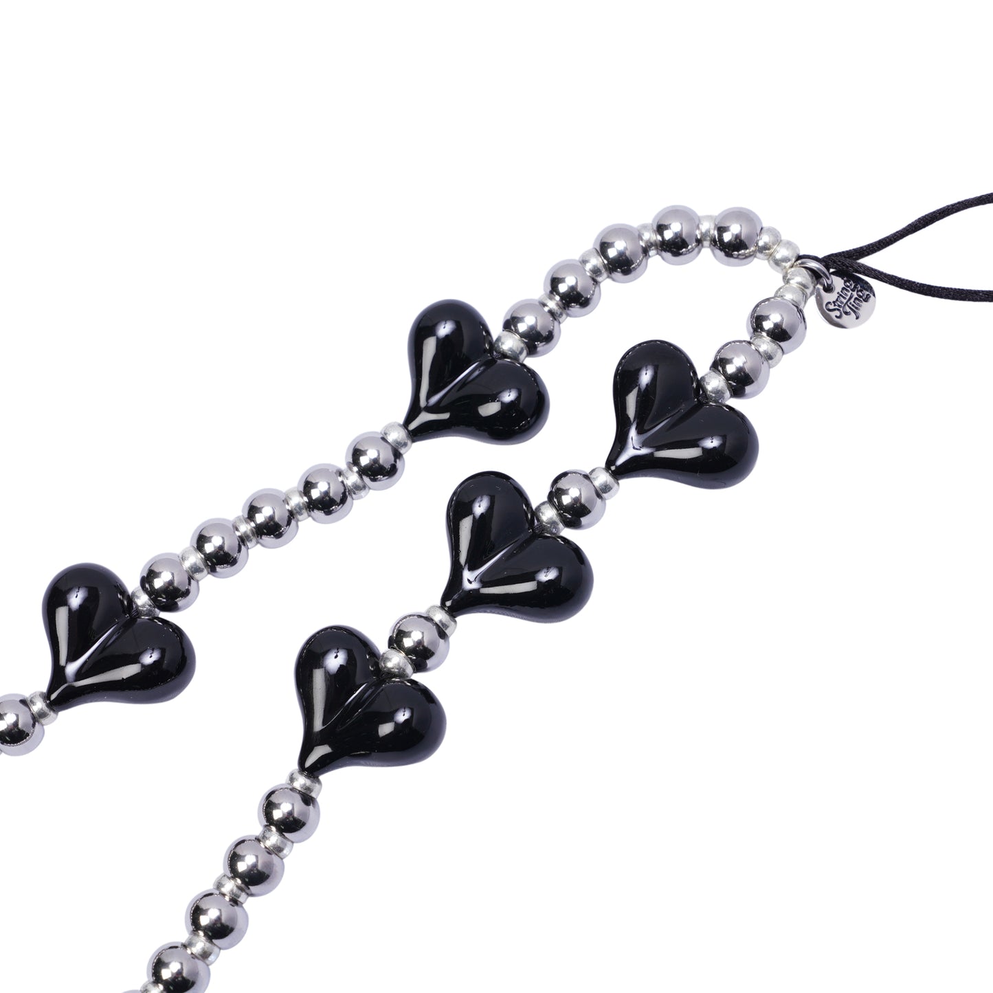 STEEL MY HEART MIDNIGHT WRISTLET PHONE STR