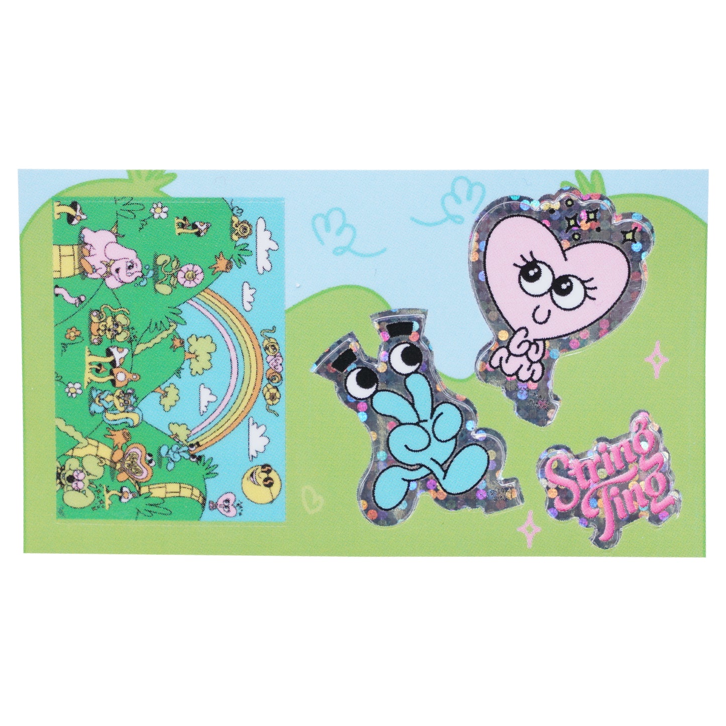 MONSIEUR CROISSANT WRISTLET PHONE STRAP