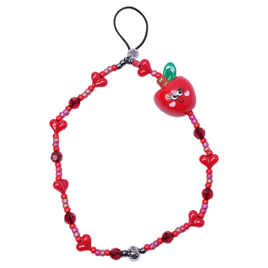 THE BIG APPLE WRISTLET PHONE STRAP