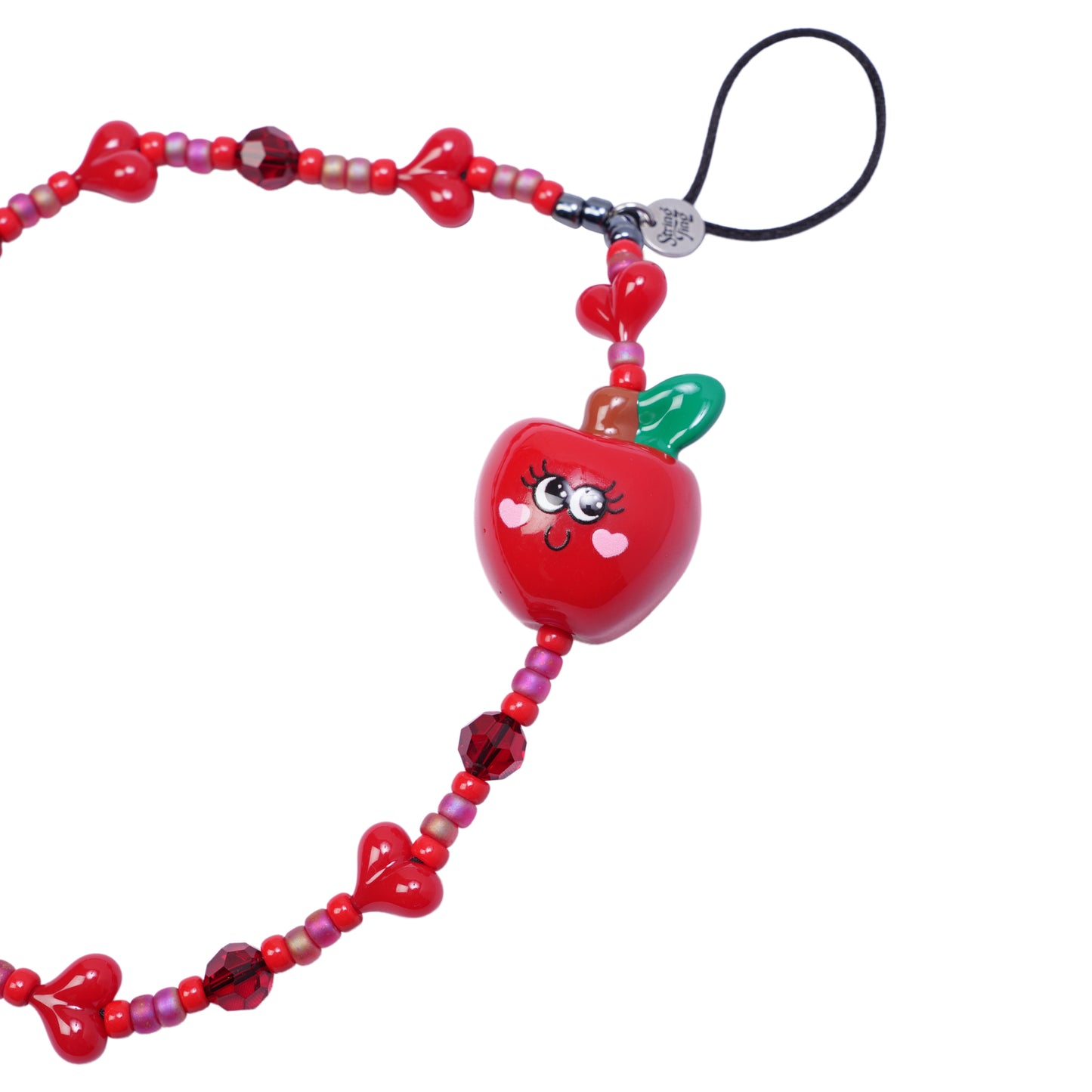 THE BIG APPLE WRISTLET PHONE STRAP