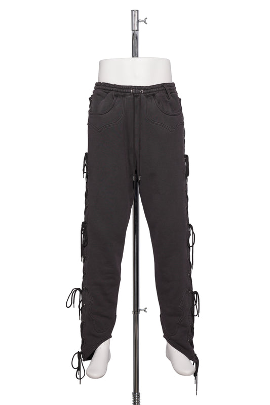 BIKER SWEAT PANTS / PURPLE