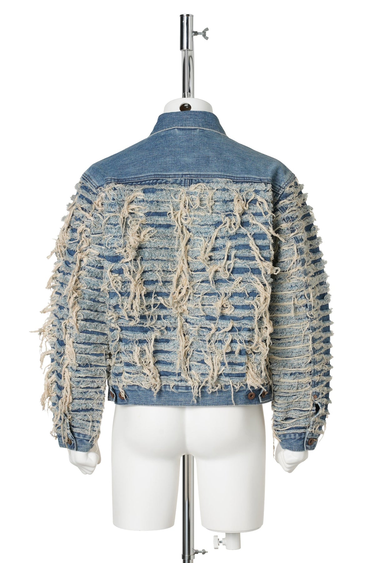 SLASHER MODERN DENIM JACKET / FADED INDIGO