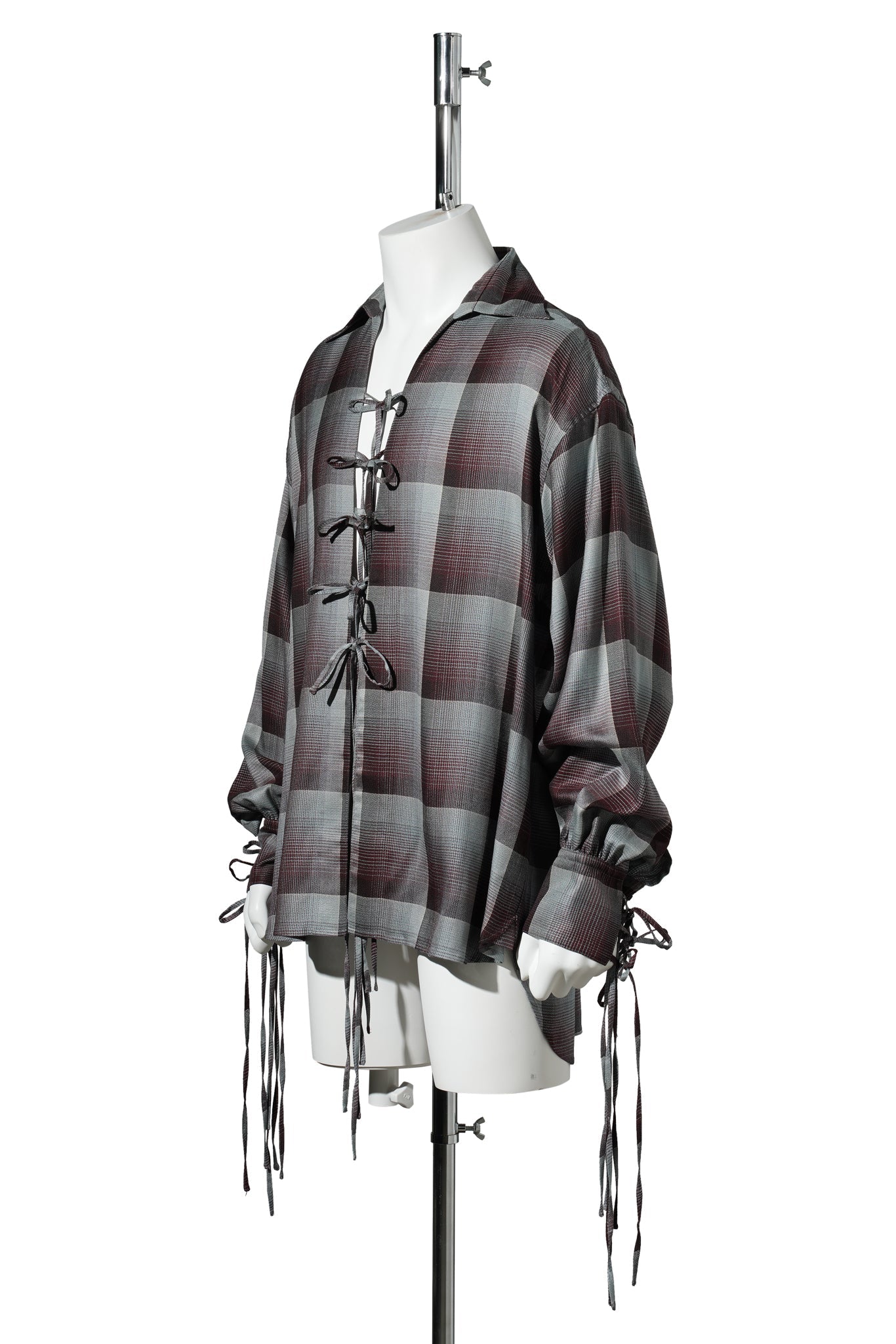 OMBRE STRING SHIRT / RED x MINT