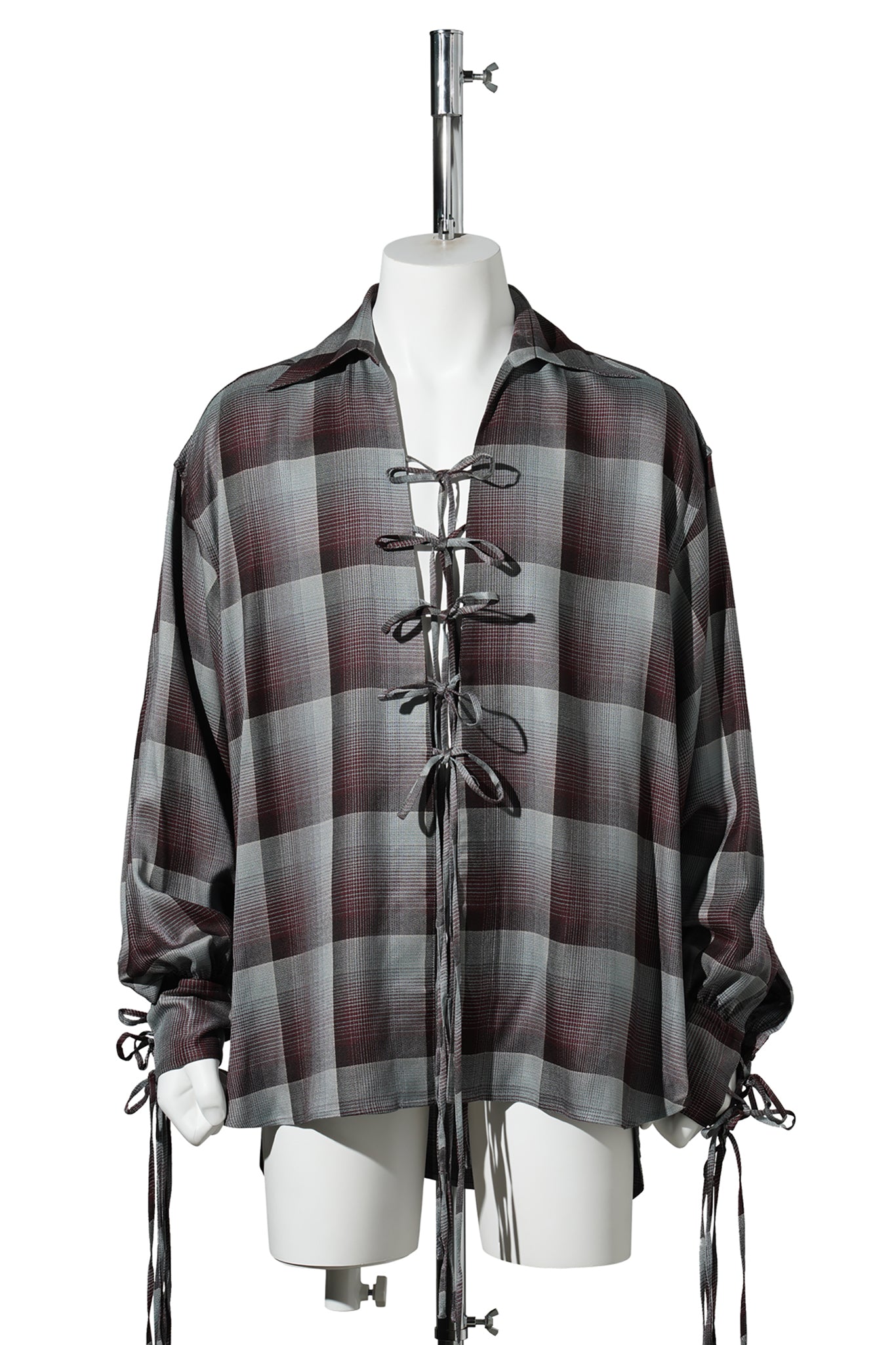 OMBRE STRING SHIRT / RED x MINT