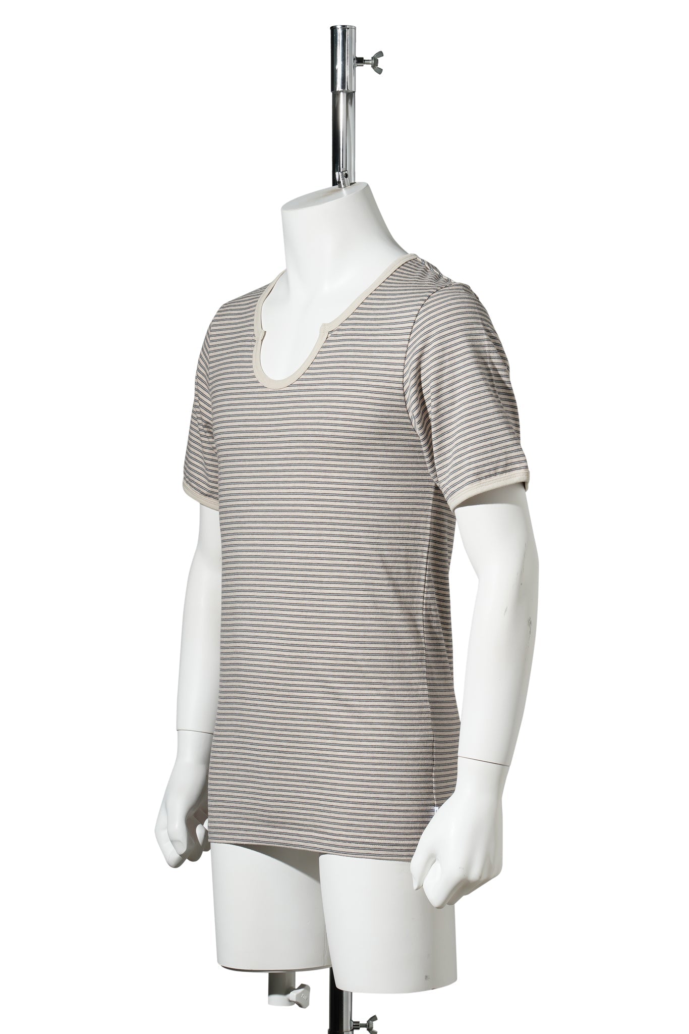 STRIPE TIGHT TEE / ECRU x MINT