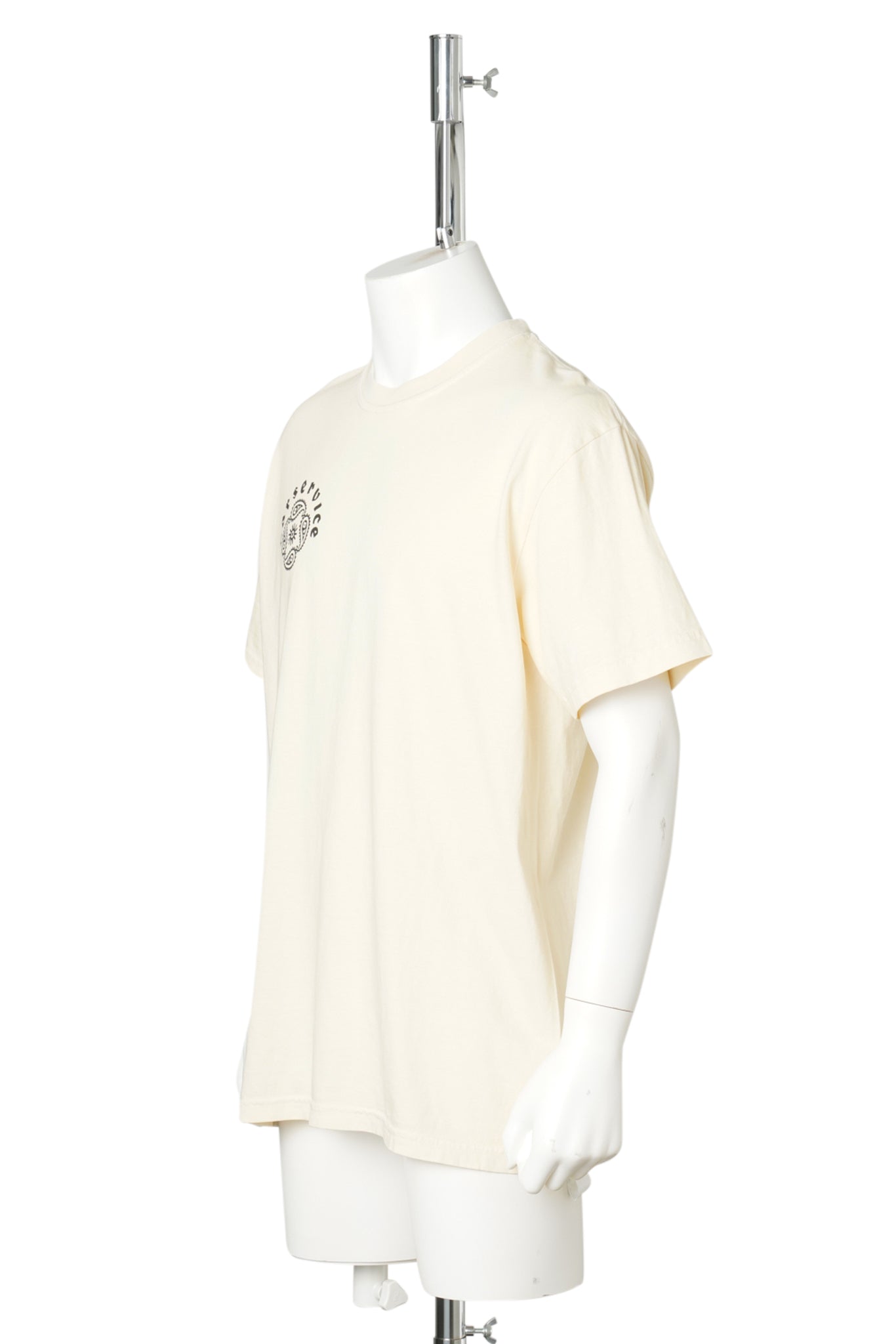 "CS" PAISLY LOGO TEE / CHAMPAIN IVORY