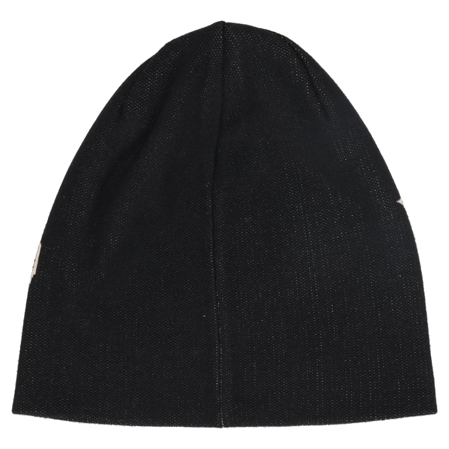 "CS" JOE KNIT BEANIE / BLACK & ECRU