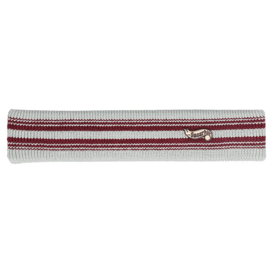 "CS" HAIR BAND / BLUE & WINE