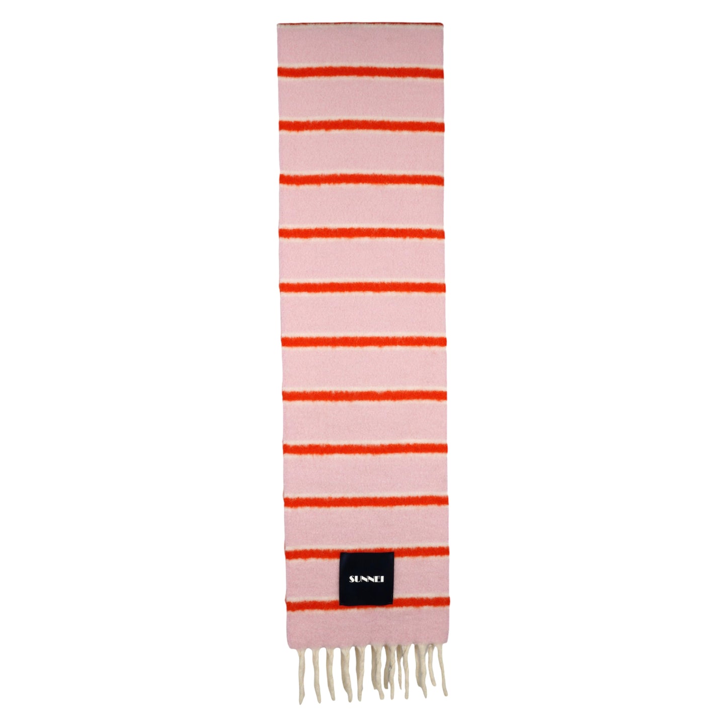 STRIPED SCARF / 8100:PINK STRIPES