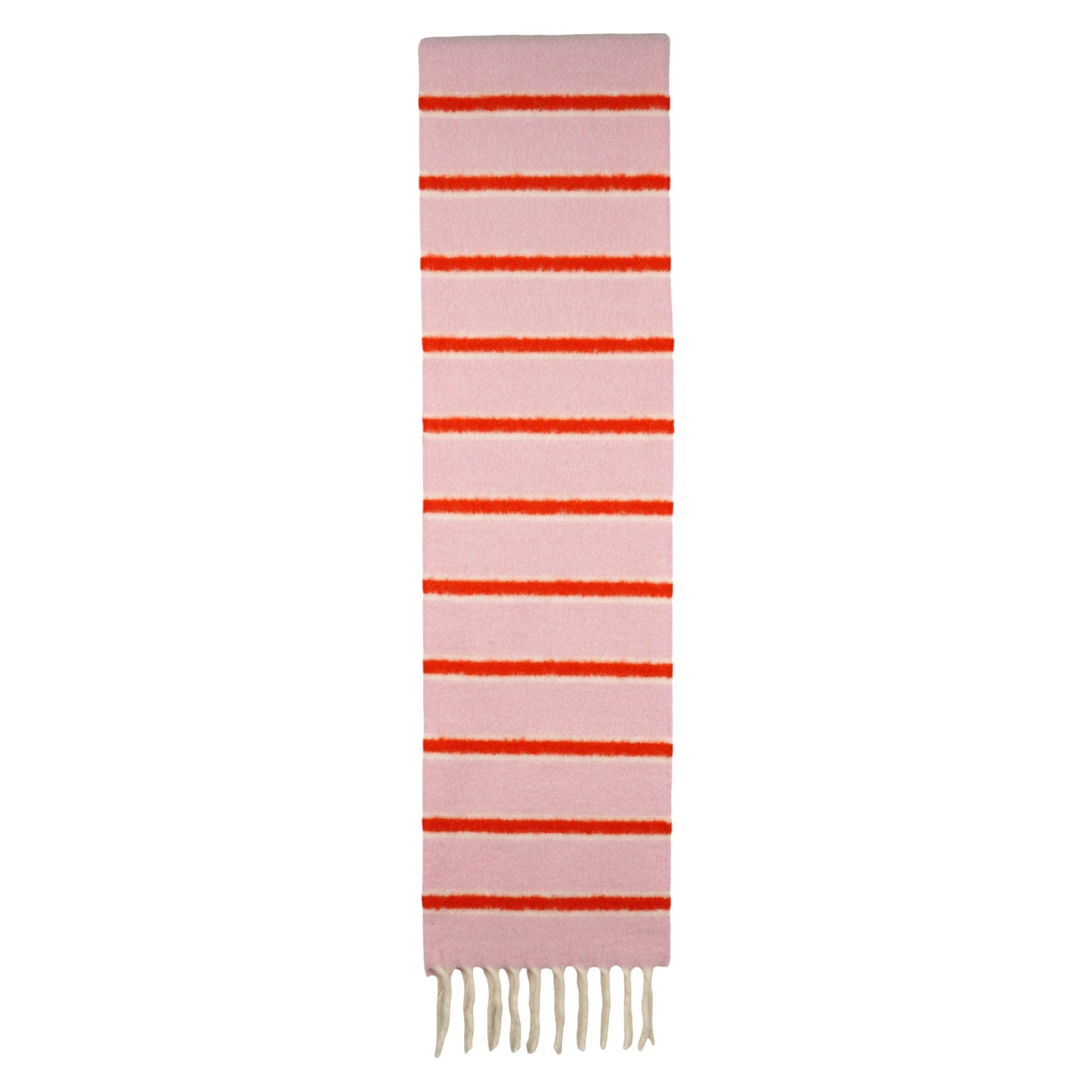 STRIPED SCARF / 8100:PINK STRIPES