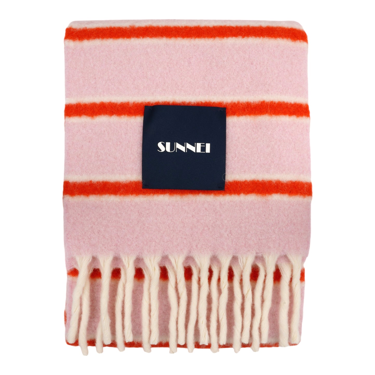 STRIPED SCARF / 8100:PINK STRIPES