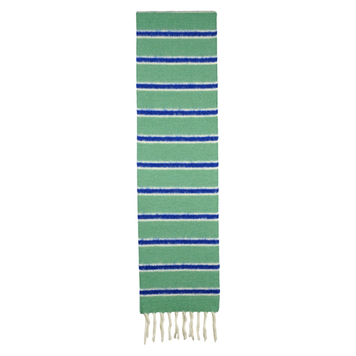 STRIPED SCARF / 8128:GREEN STRIPES