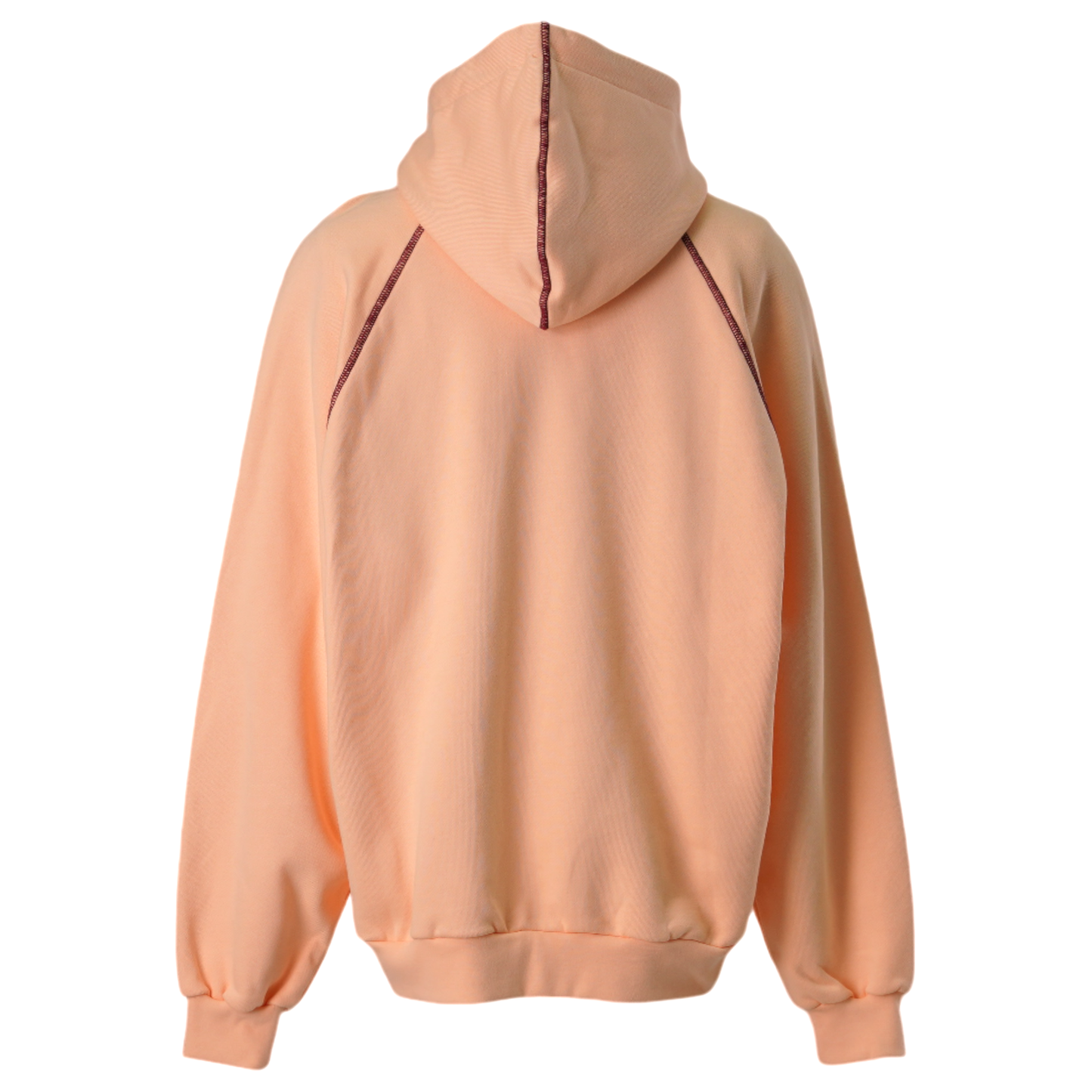 HOODIE BIG LOGO EMBROIDERY / 8104:POWDER PINK