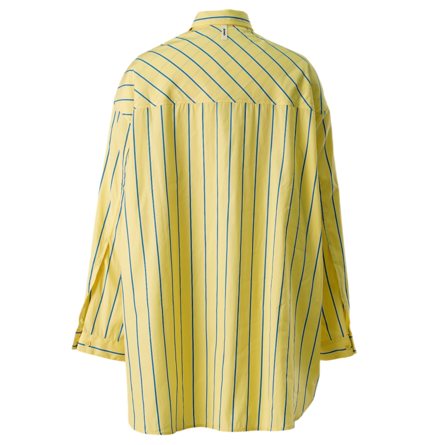 MEGA OVER SHIRT W CUTS / 8099:YELLOW STRIPES