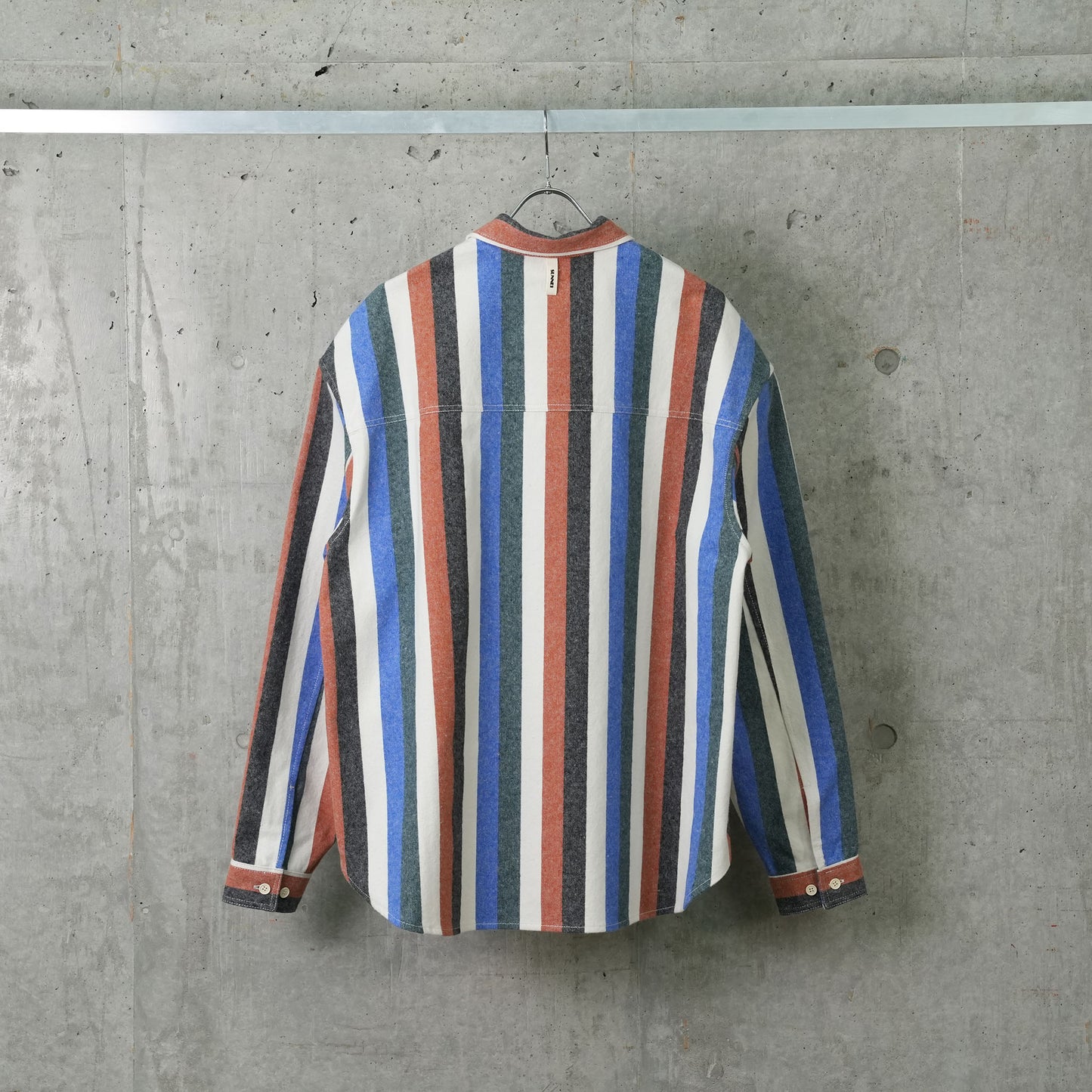 OVER SHIRT W POCKETS / 7141:MULTICOLOR STRIPES