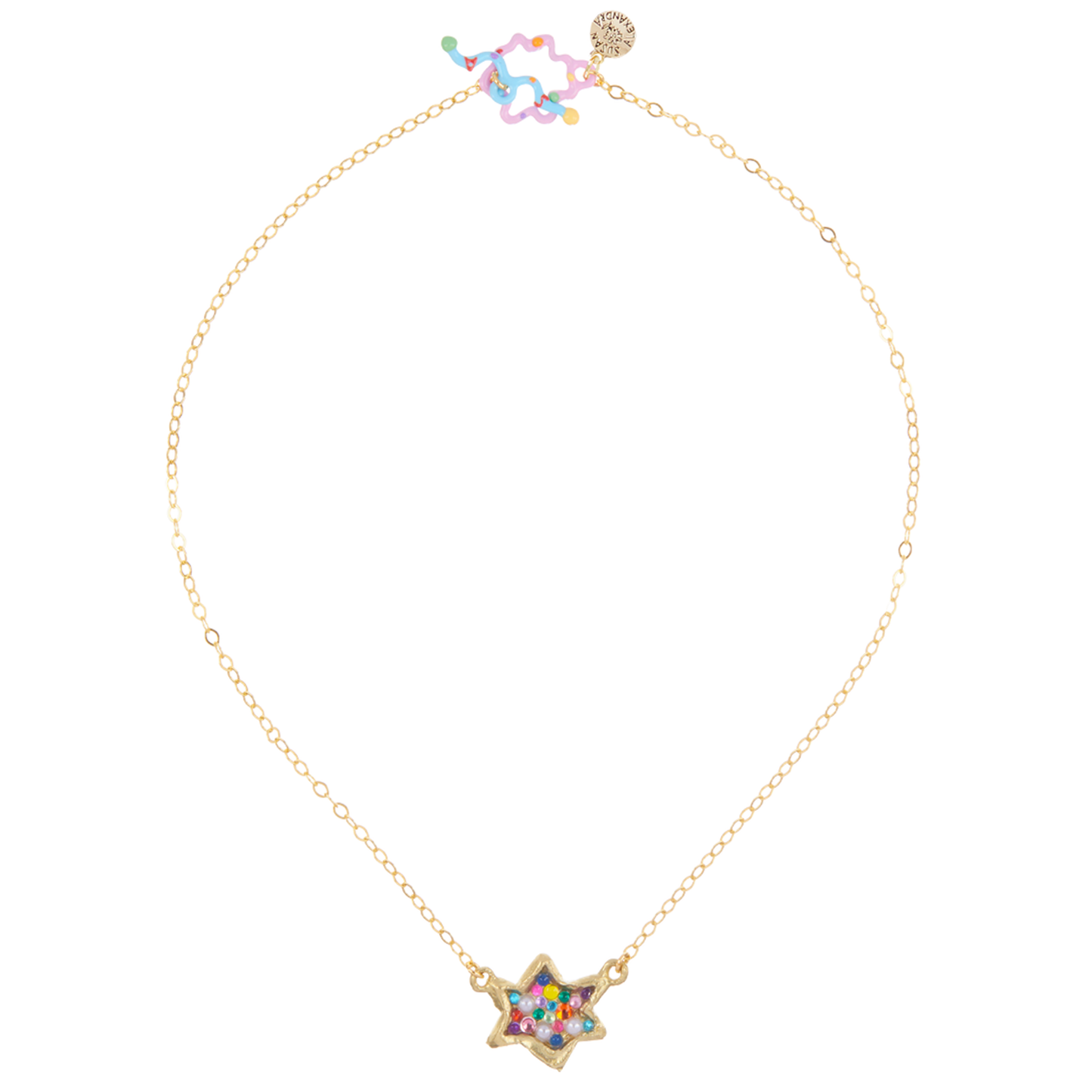 STARDUST MEMORY NECKLACE SMALL / MULTI