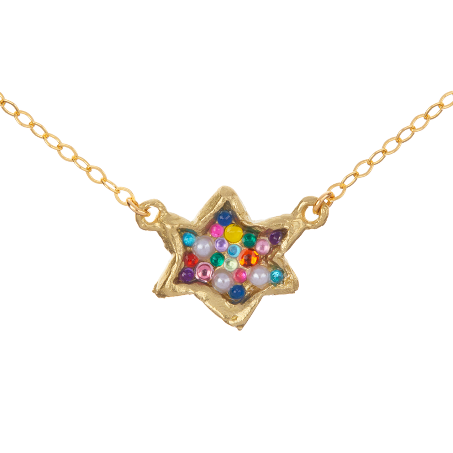 STARDUST MEMORY NECKLACE SMALL / MULTI