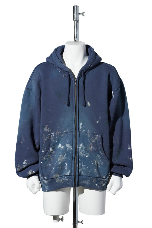 SWJP ZIP UP HOODIE SP / NAVY