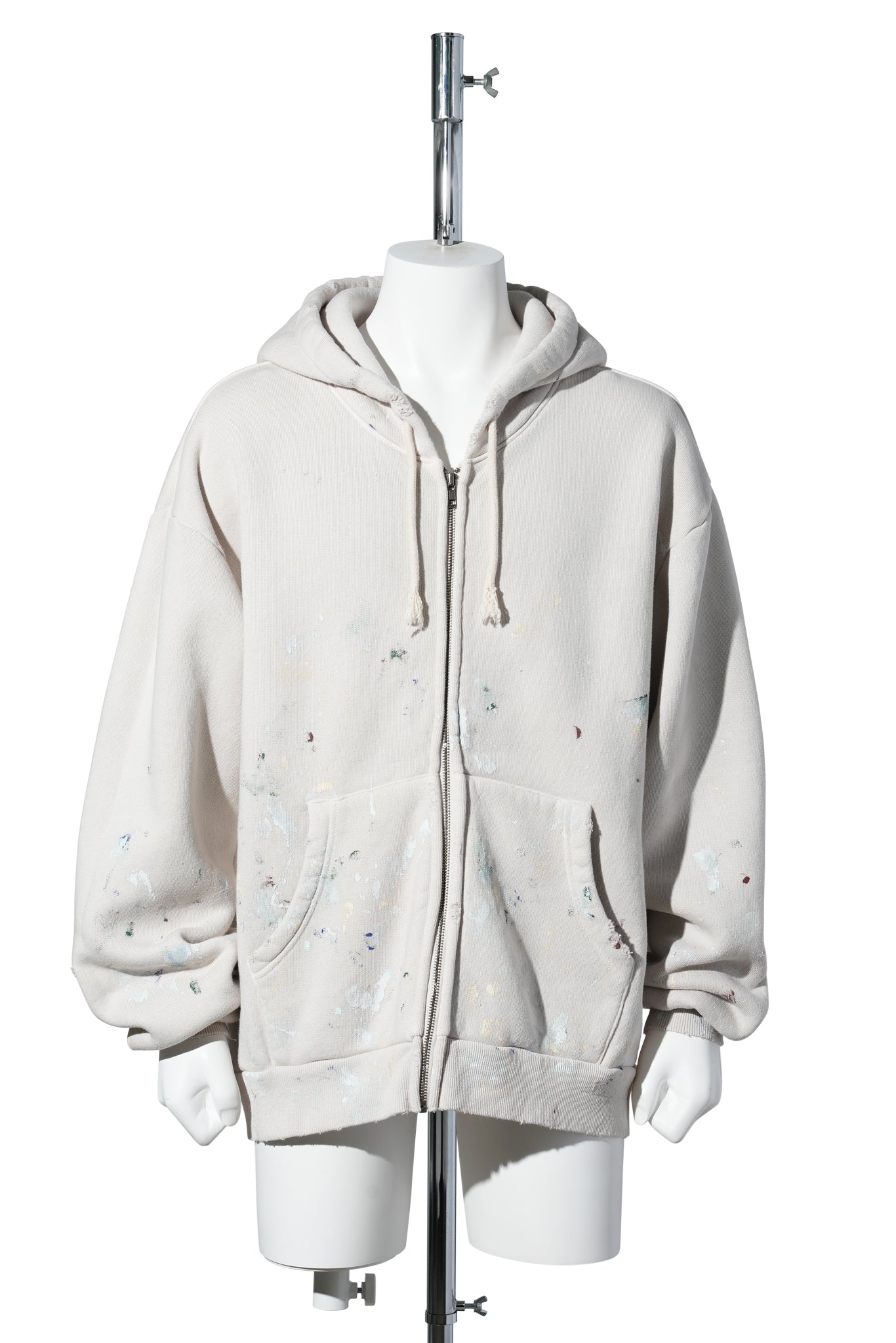 SWJP ZIP UP HOODIE SP / OATMEAL