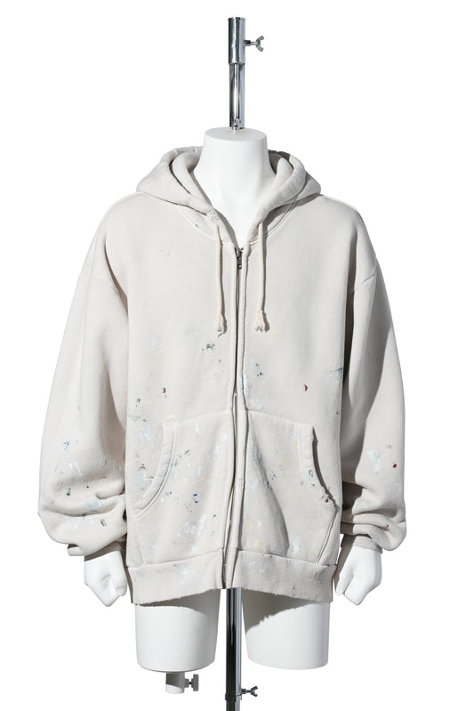 SWJP ZIP UP HOODIE SP / OATMEAL