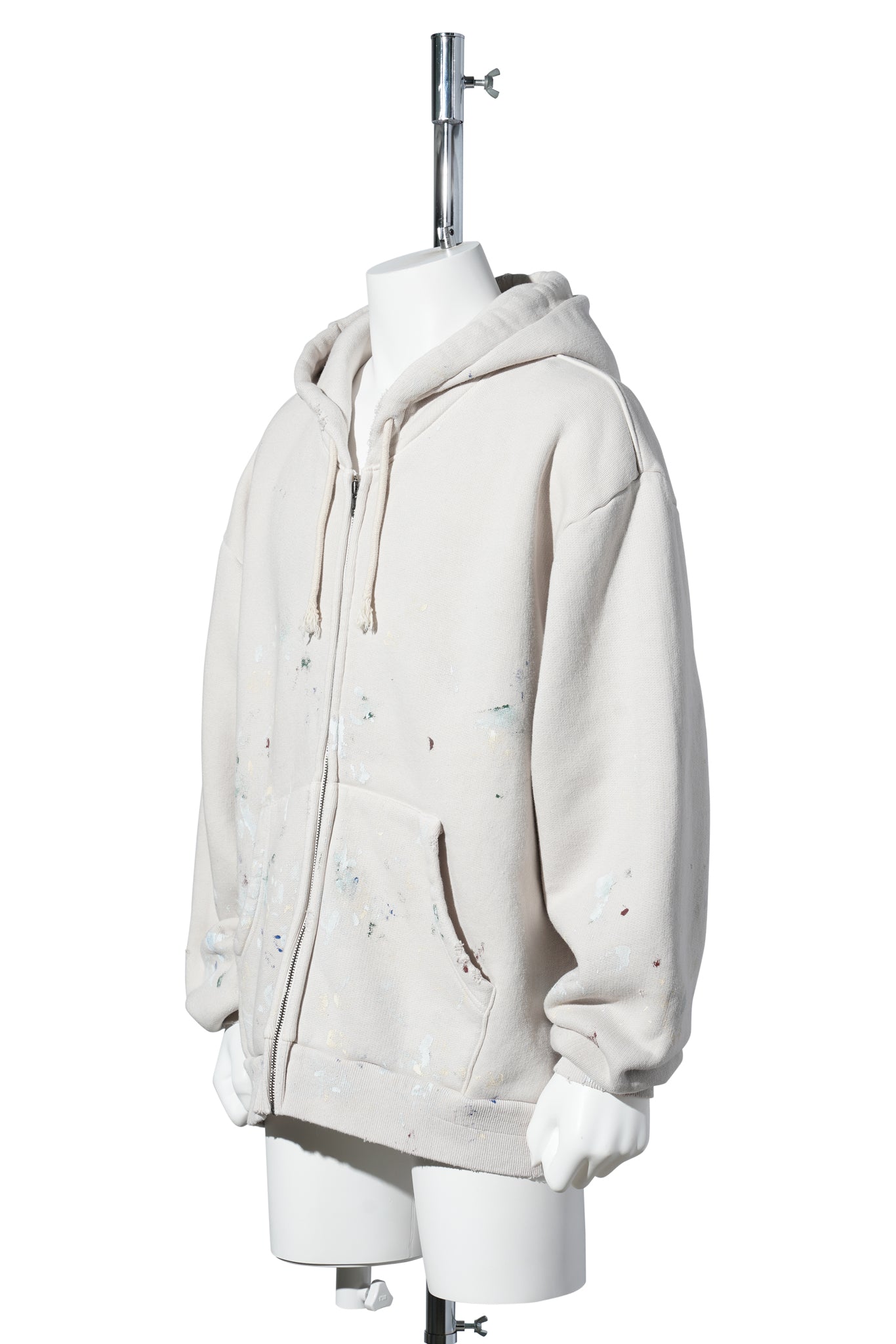 SWJP ZIP UP HOODIE SP / OATMEAL