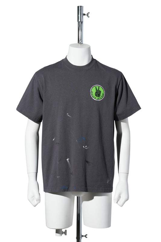 SWJP SURF T-SHIRT / BLACK