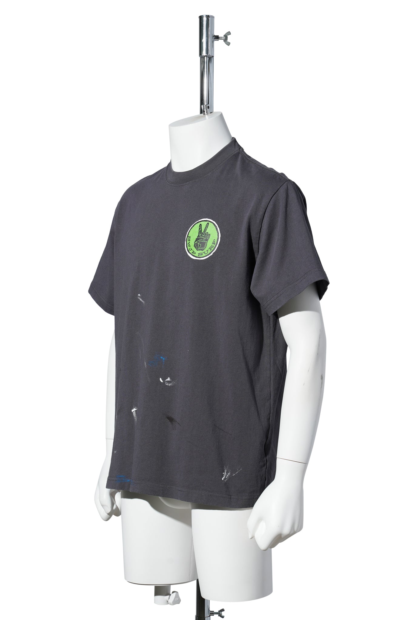 SWJP SURF T-SHIRT / BLACK