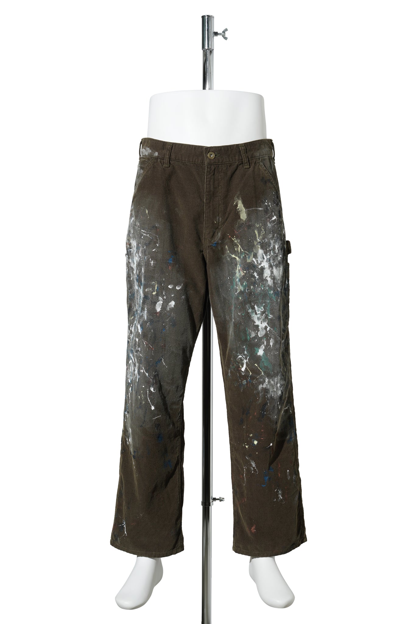 CORDULOY CARPENTER PANTS SP / OLIVE