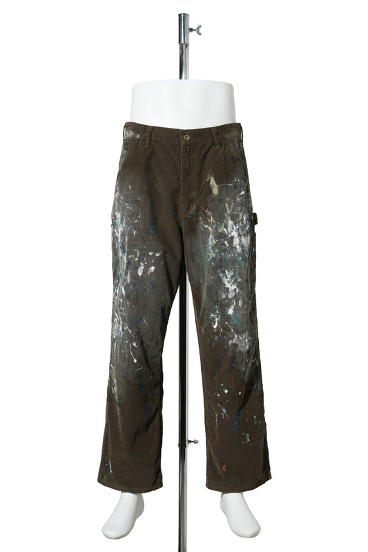 CORDULOY CARPENTER PANTS SP / OLIVE