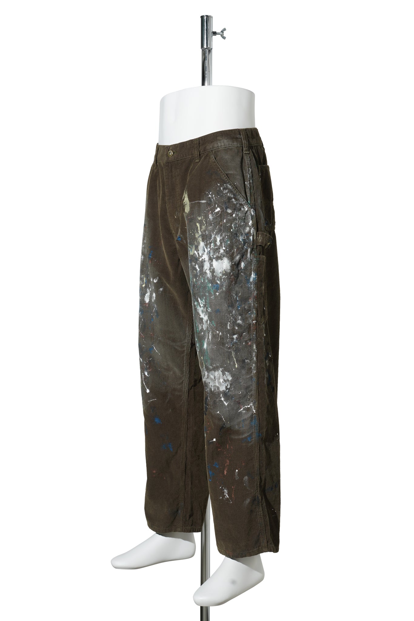 CORDULOY CARPENTER PANTS SP / OLIVE