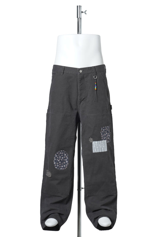 SWJP x mastermind JAPAN DK CARPENTER PANTS / BLACK