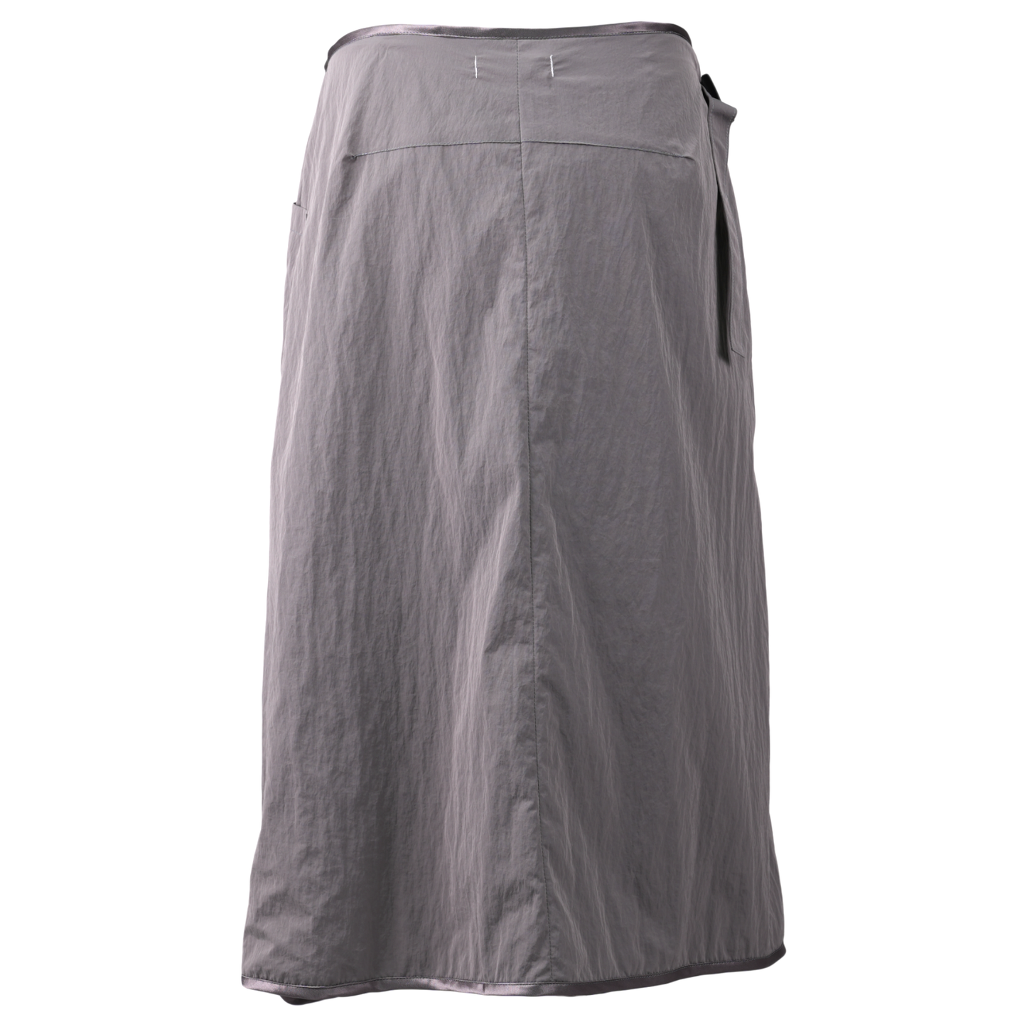 WRAP SKIRT / GRAY