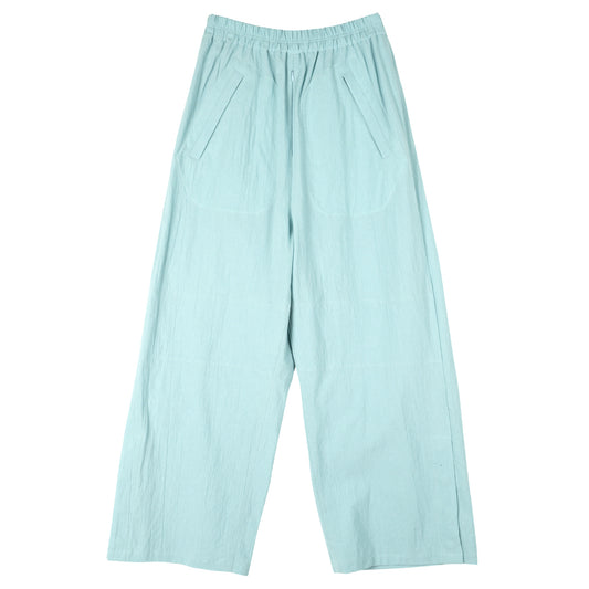 URBAN LINEN-TROUSERS / L.BLUE