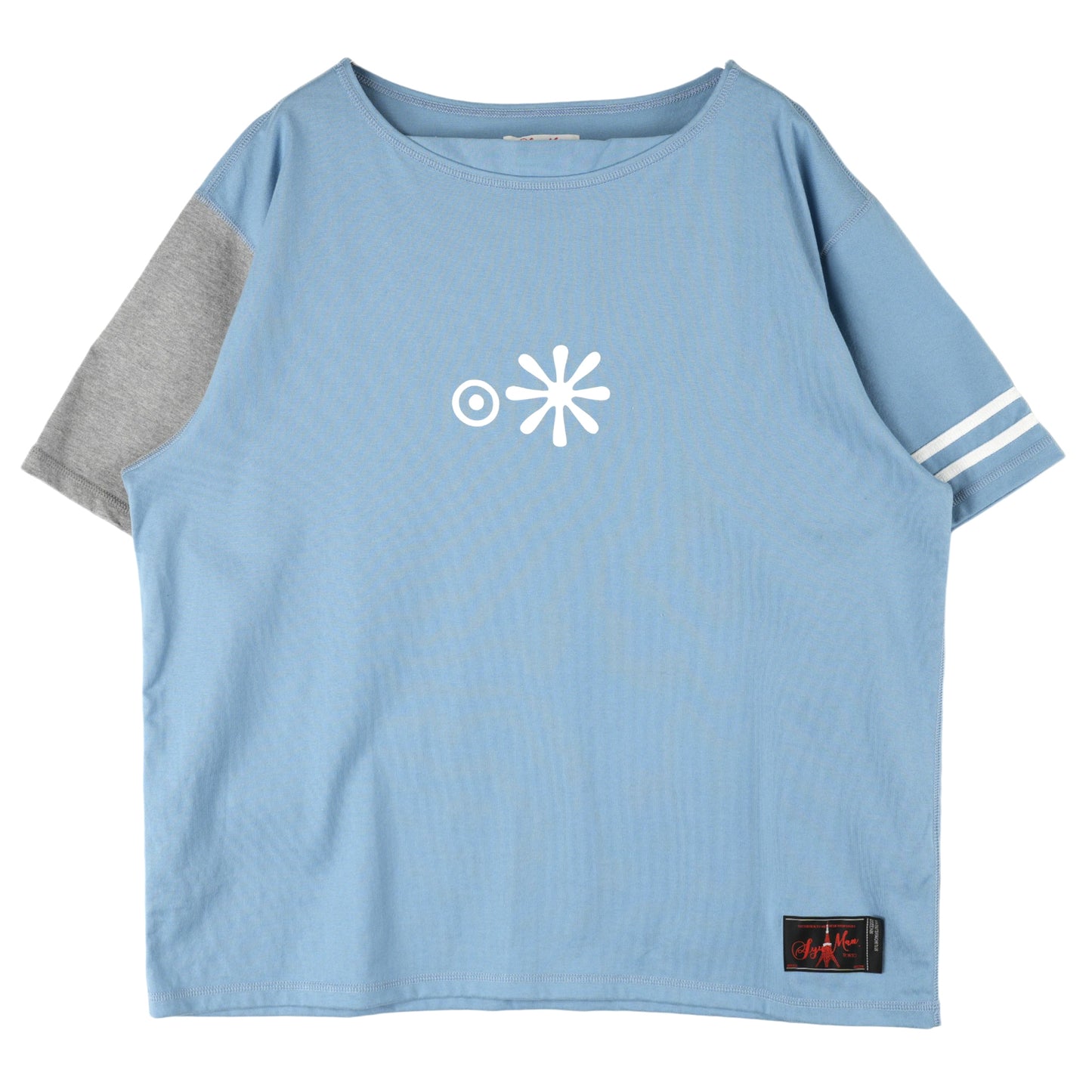 86 BOAT-NECK SHORT SLEEVE / L.BLUE