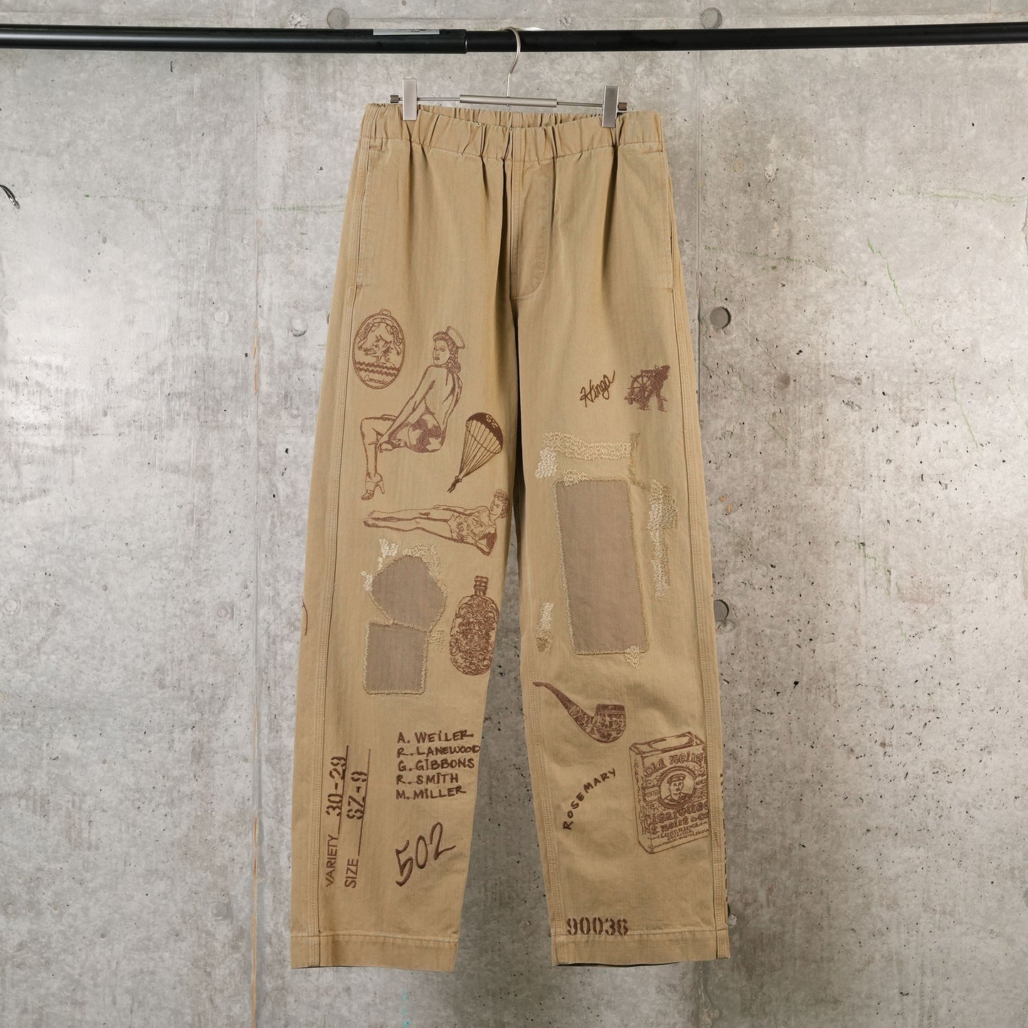 DUFFEL PANT / KHAKI