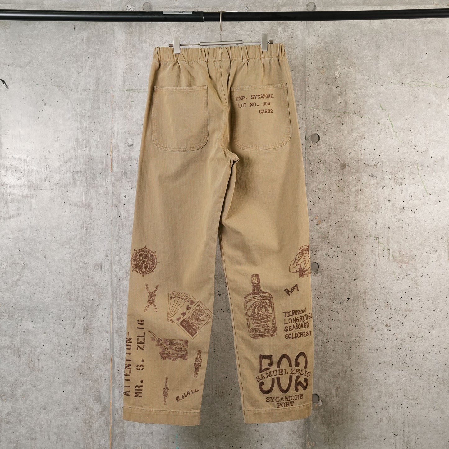 DUFFEL PANT / KHAKI