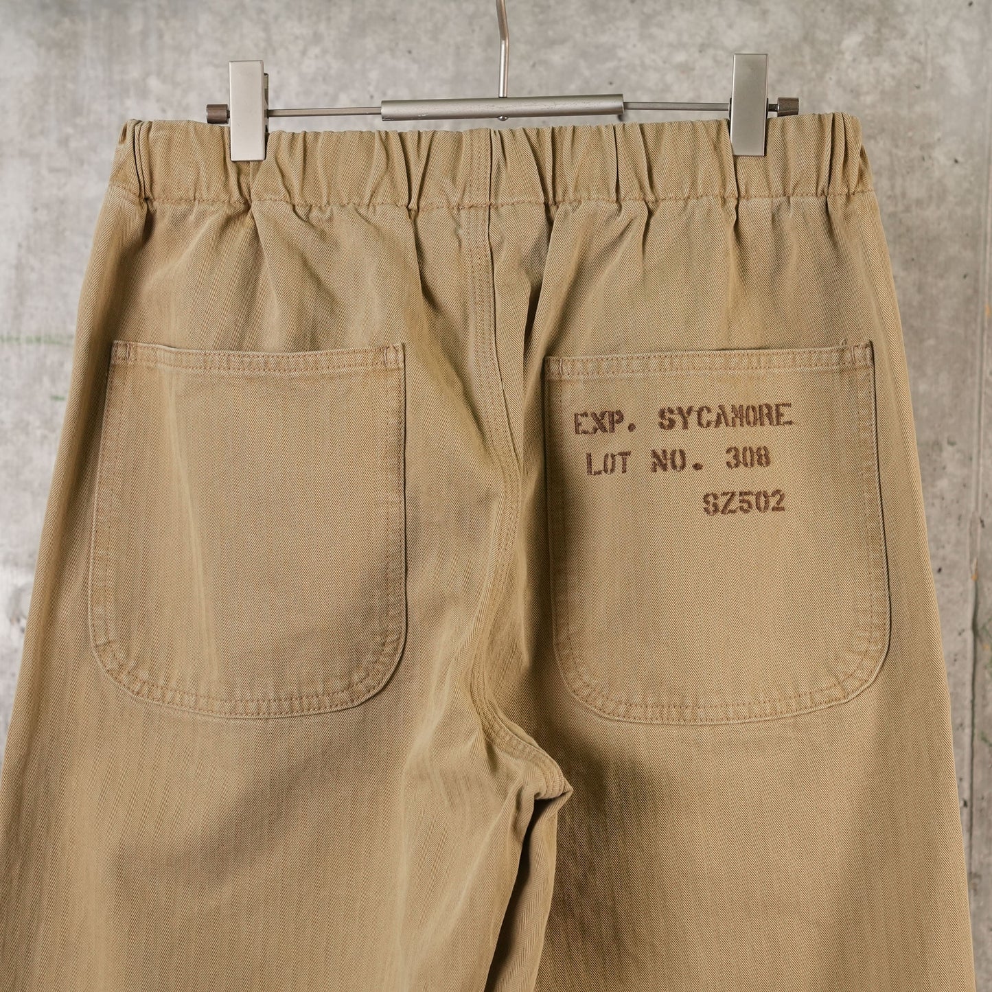 DUFFEL PANT / KHAKI