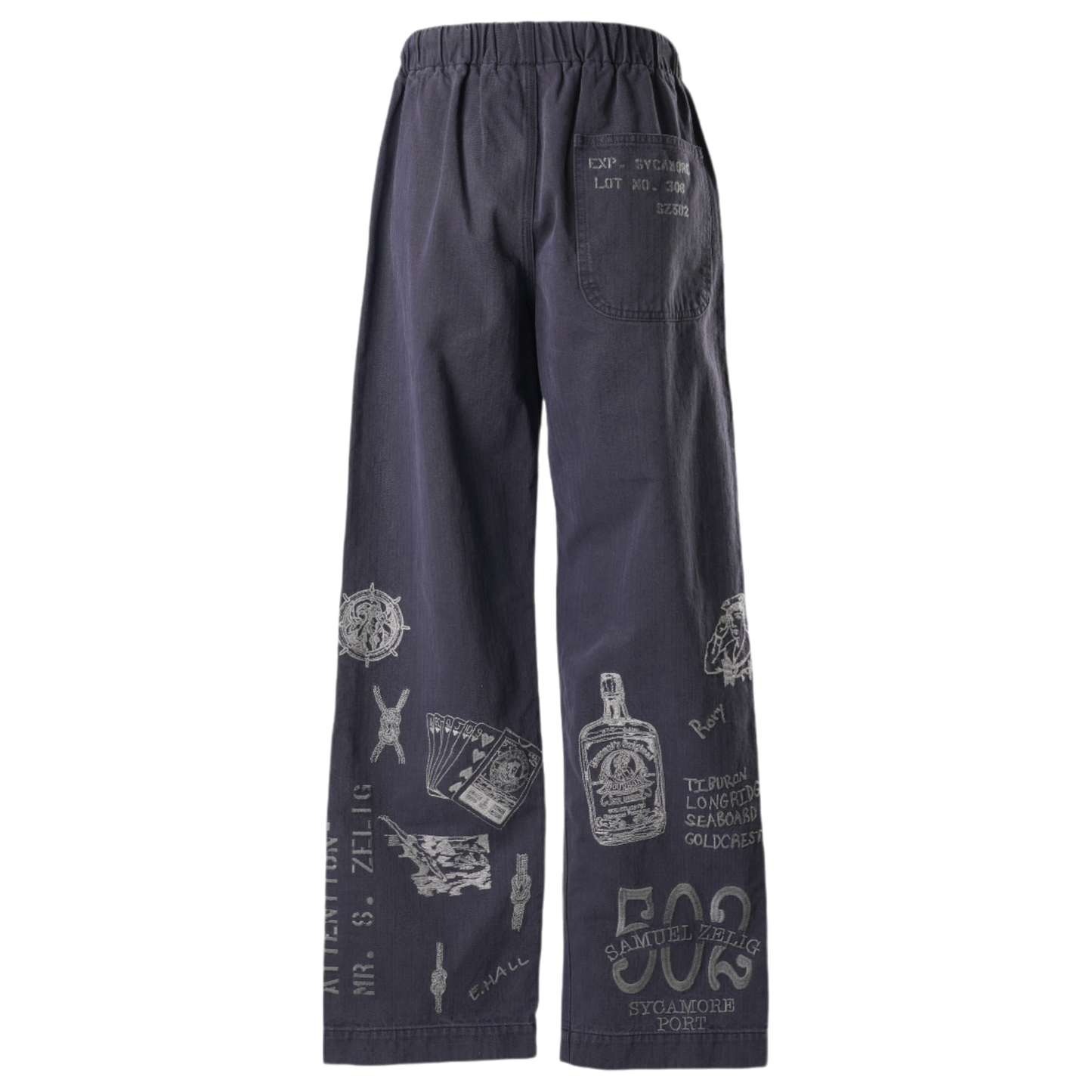 DUFFEL PANT / NAVY