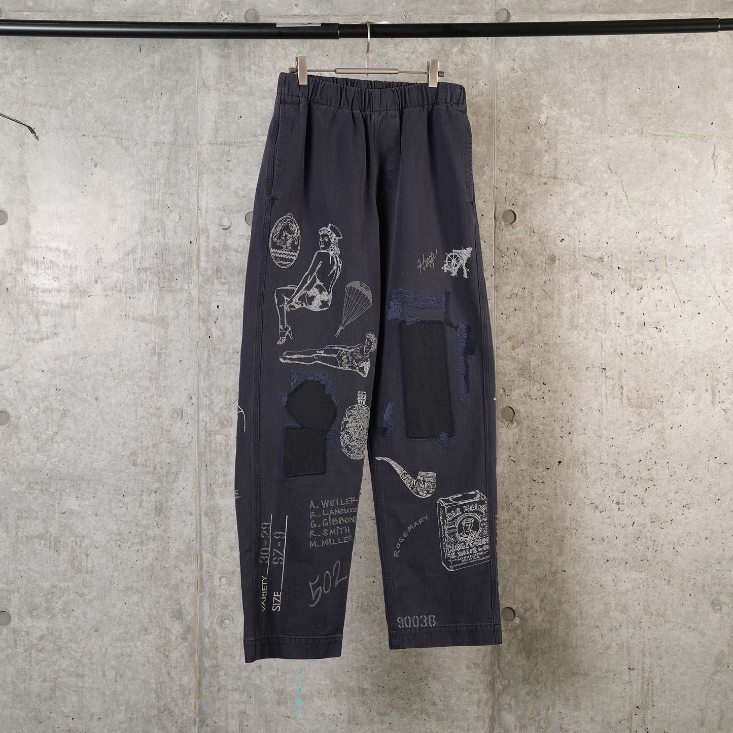 DUFFEL PANT / NAVY