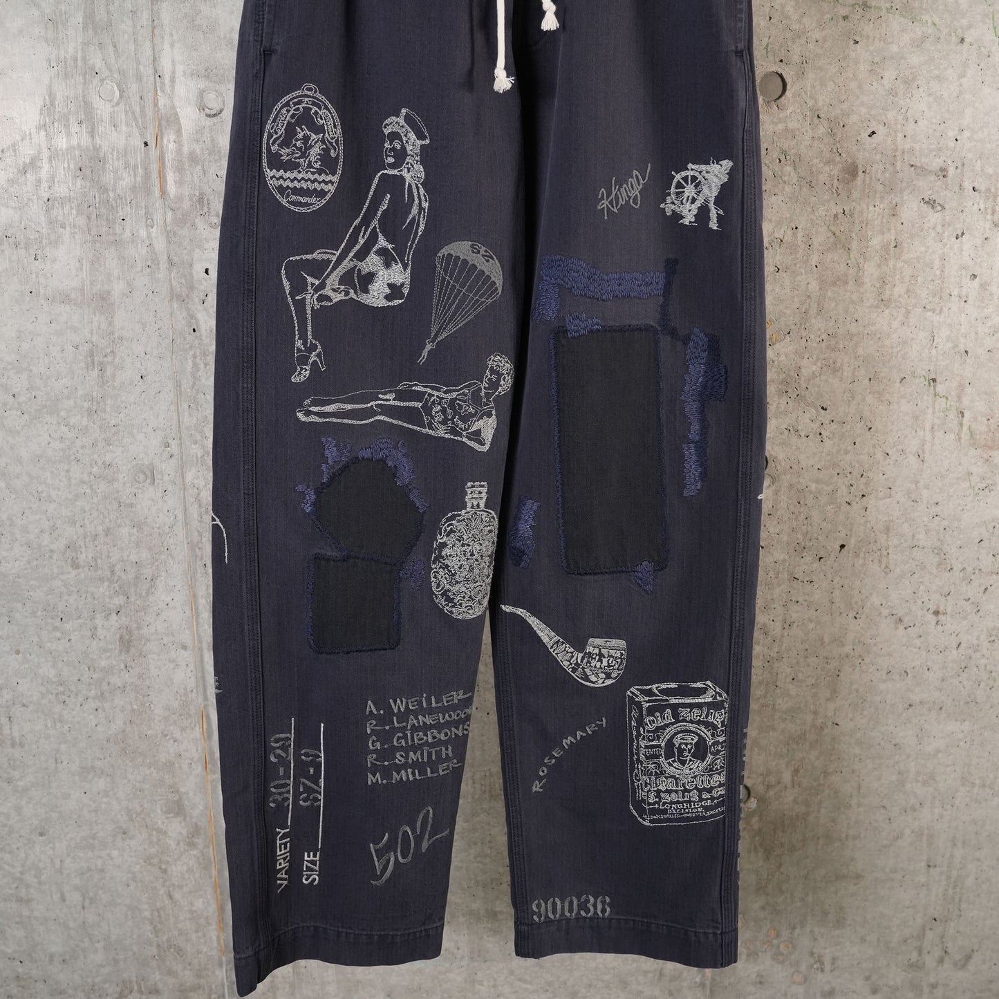 DUFFEL PANT / NAVY