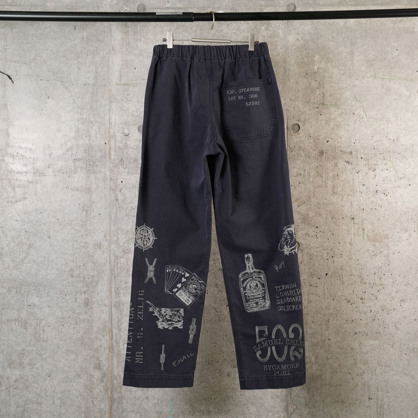 DUFFEL PANT / NAVY