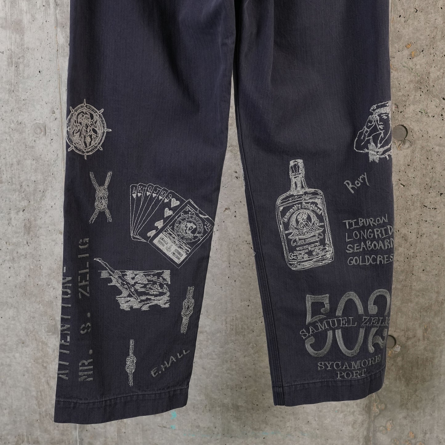 DUFFEL PANT / NAVY