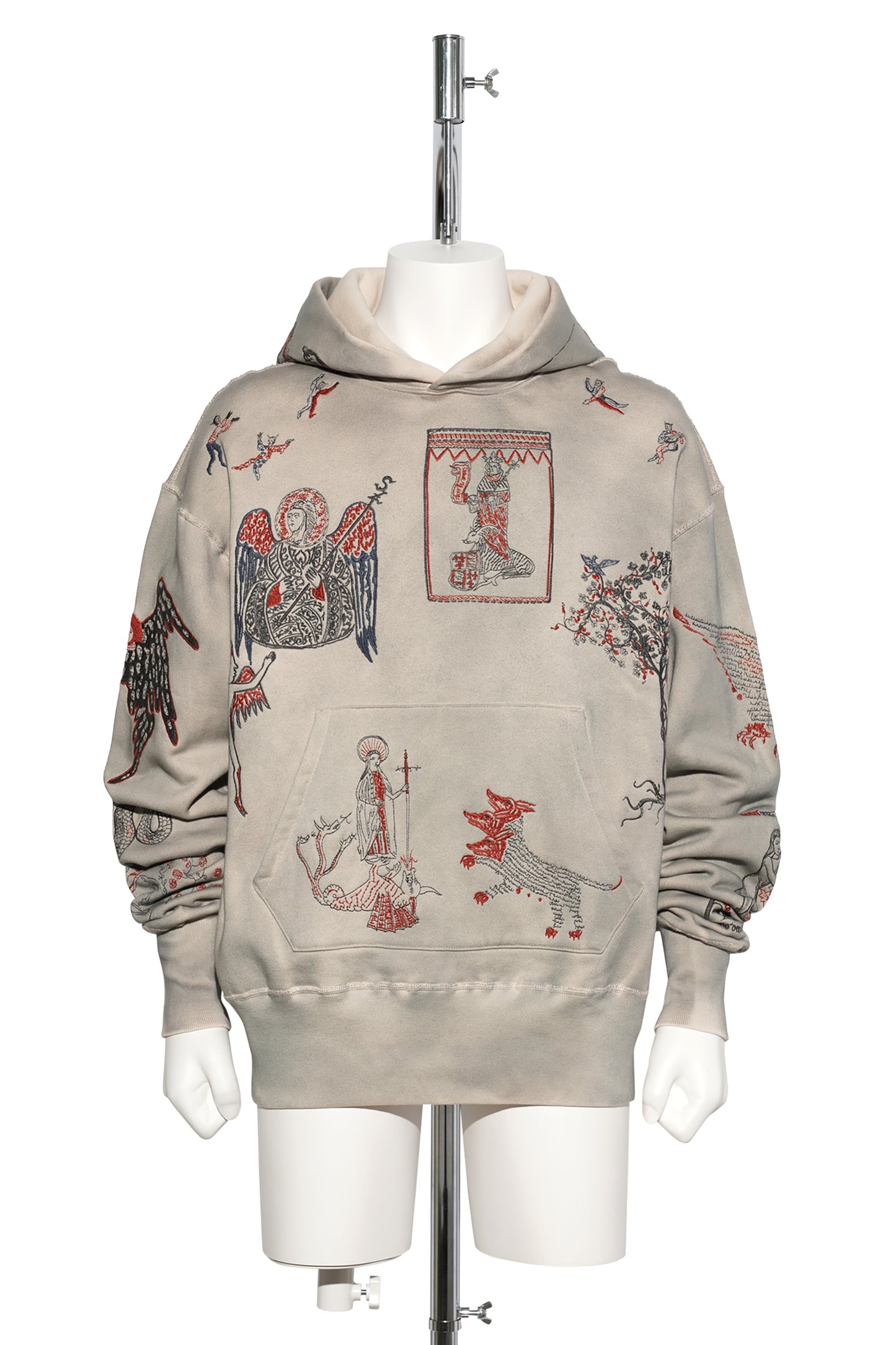 MEDIEVAL HOODIE / SMOKE GREY