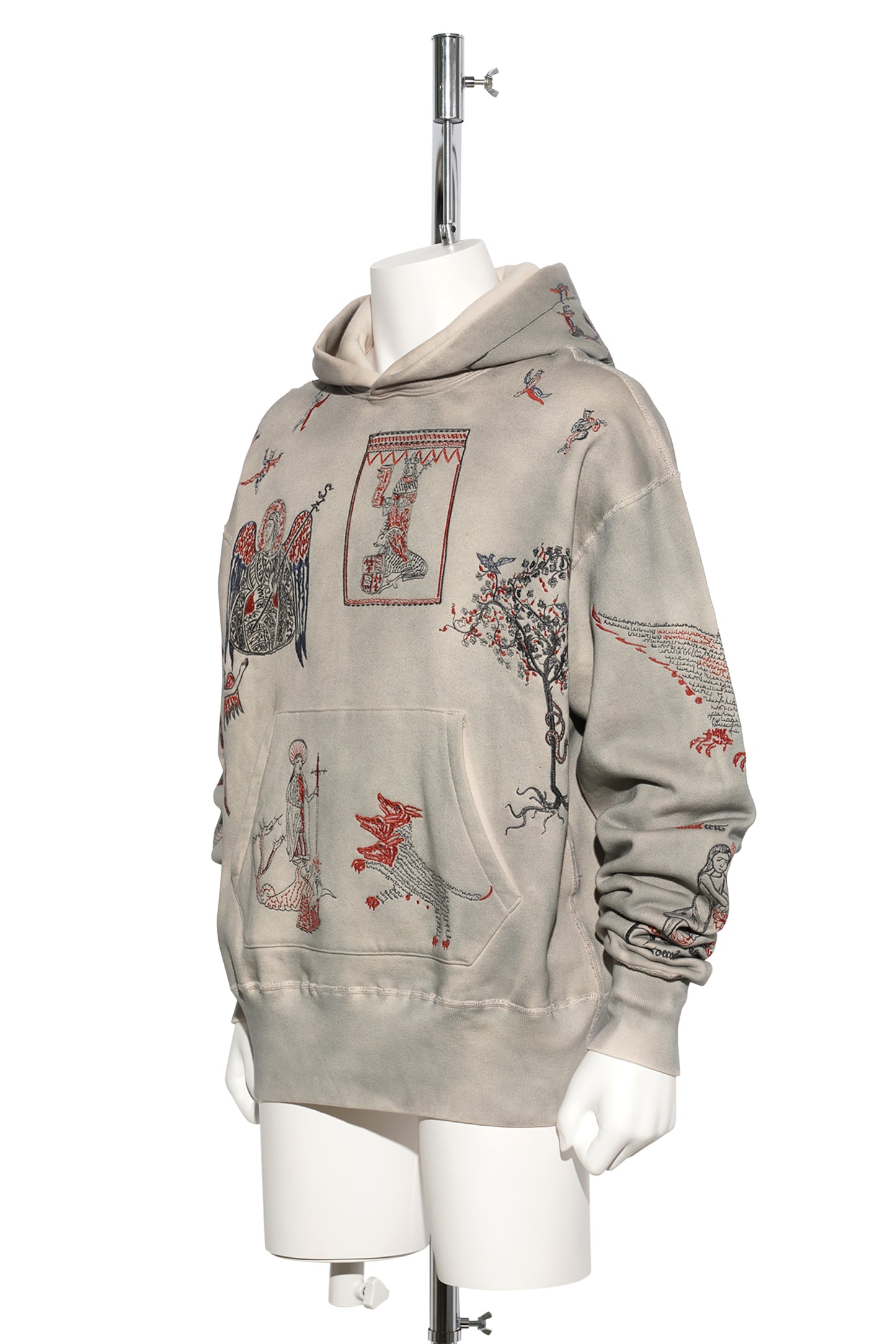 MEDIEVAL HOODIE / SMOKE GREY