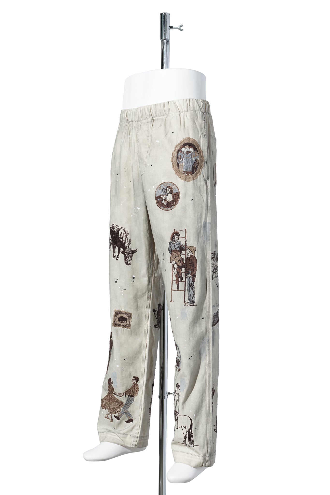 WESTERN PANT / SMOKE GREY