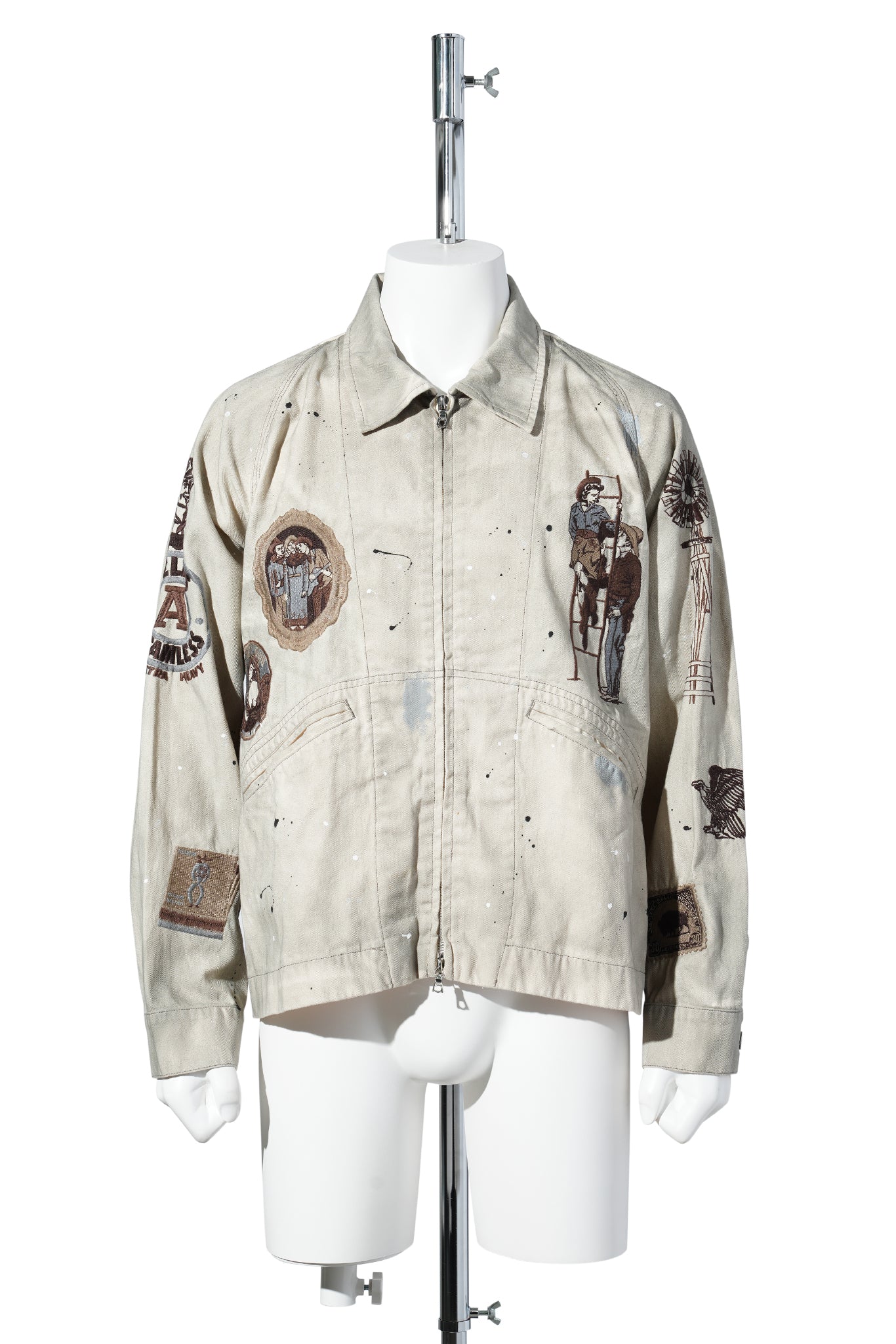 WESTERN ZIP JACKET / SMOKE GREY